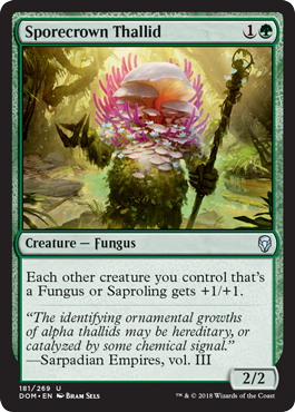 Sporecrown Thallid (Dominaria) Near Mint