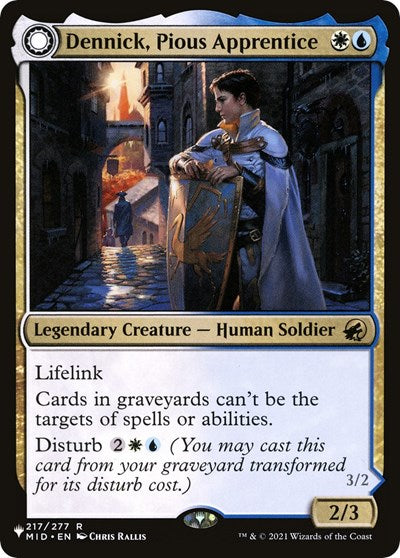 Dennick, Pious Apprentice (Secret Lair Commander: From Cute to Brute) Near Mint