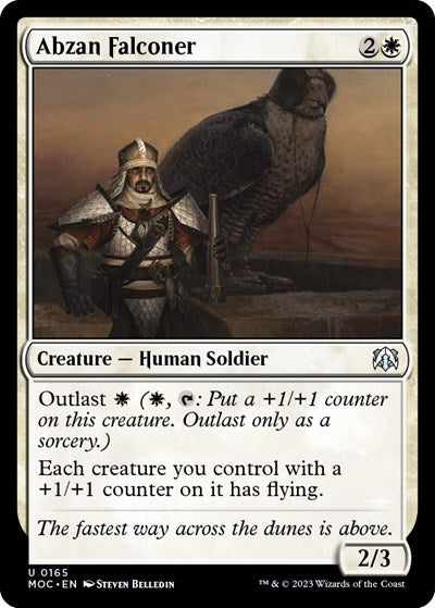 Abzan Falconer (Commander: March of the Machine) Light Play