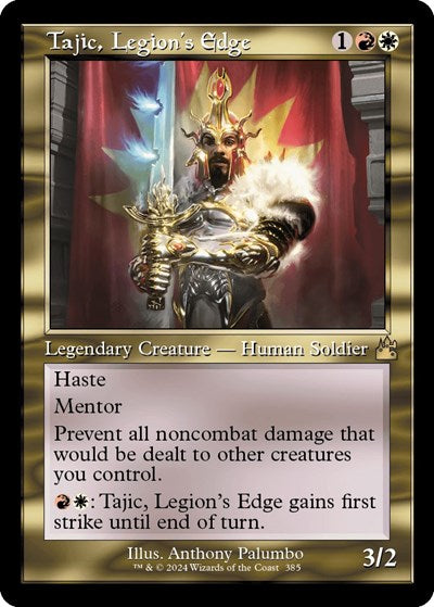 Tajic, Legion's Edge (Retro Frame) (Ravnica Remastered) Light Play Foil