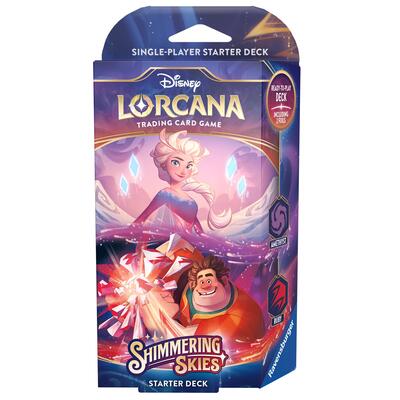 Lorcana: Shimmering Skies Starter Deck (Amethyst and Ruby)