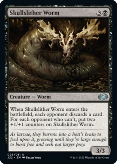 Skullslither Worm (Jumpstart 2022) Near Mint