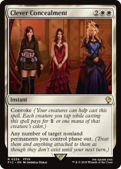 Clever Concealment (Surge Foil) (Commander: FINAL FANTASY) Near Mint Foil