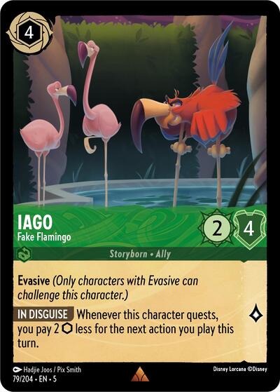 Iago - Fake Flamingo (Shimmering Skies) Near Mint