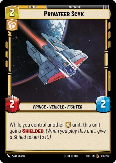 Privateer Scyk (Shadows of the Galaxy) Near Mint Foil