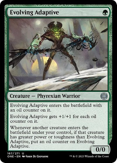 Evolving Adaptive (Phyrexia: All Will Be One) Light Play
