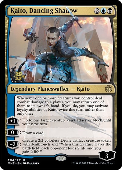 Kaito, Dancing Shadow (Promos: Prerelease Cards) Light Play Foil