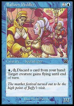 Balloon Peddler (Mercadian Masques) Medium Play