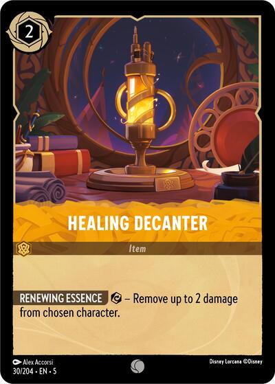 Healing Decanter (Shimmering Skies) Near Mint Cold Foil