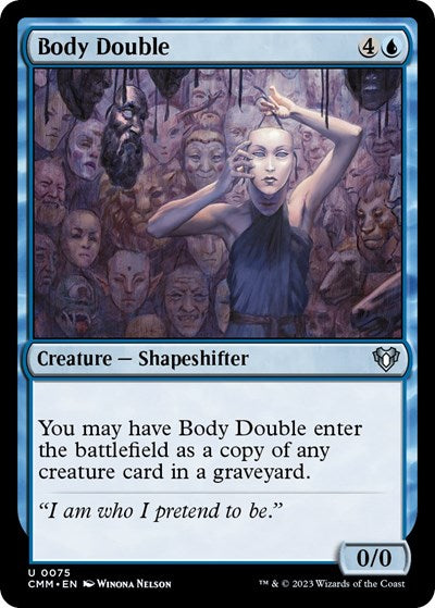 Body Double (Commander Masters) Light Play Foil