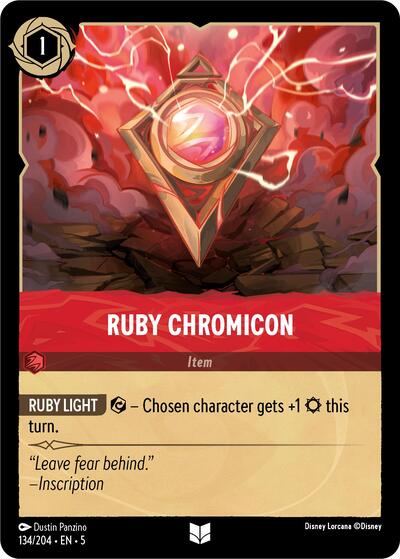 Ruby Chromicon (Shimmering Skies) Near Mint