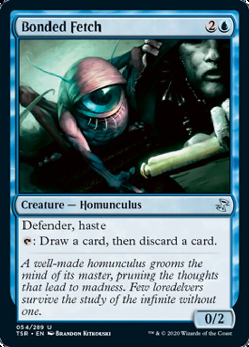 Bonded Fetch (Time Spiral Remastered) Light Play Foil