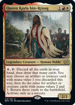 Queen Kayla bin-Kroog (The Brothers' War) Light Play