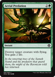 Aerial Predation (Iconic Masters) Near Mint Foil