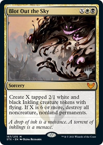 Blot Out the Sky (Promo Pack: Strixhaven) Near Mint Foil