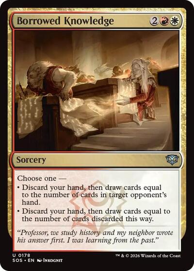 Borrowed Knowledge|2|0|0.00