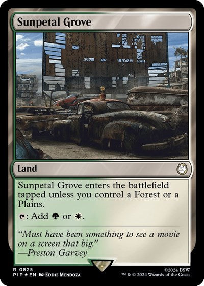 Sunpetal Grove (Surge Foil) (Universes Beyond: Fallout) Near Mint Foil