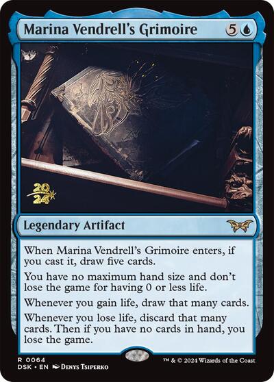 Marina Vendrell's Grimoire (Promos: Prerelease Cards) Light Play Foil