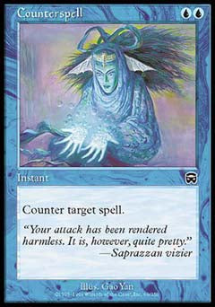 Counterspell (Mercadian Masques) Damaged / Poor