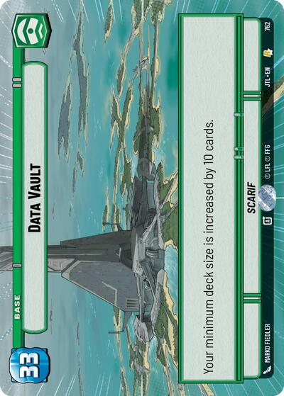 Data Vault (Hyperspace Foil) (Jump to Lightspeed) Near Mint Foil