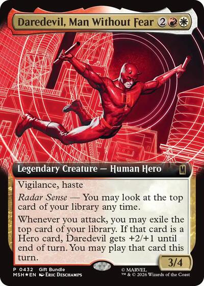 Daredevil  Man Without Fear  Extended Art|1|0|0.00