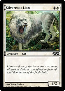 Silvercoat Lion (Magic 2010 Core Set) Near Mint
