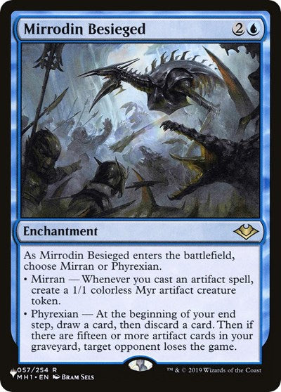 Mirrodin Besieged (The List) Light Play