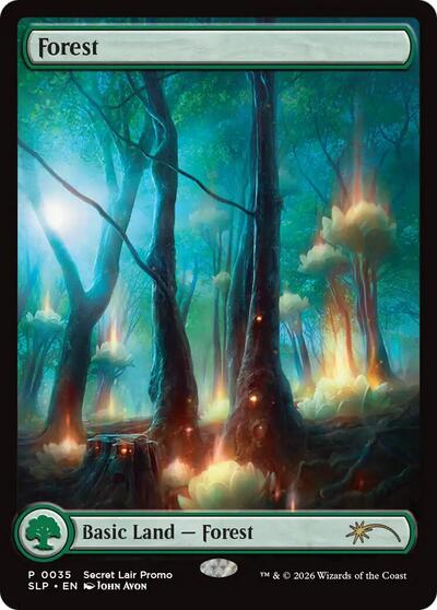 Forest (0035) (Secret Lair Showdown) Near Mint