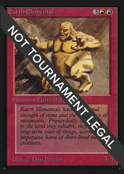 Earth Elemental (CE) (Collector's Edition) Near Mint