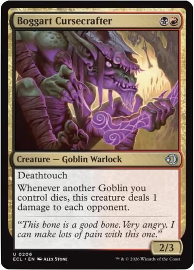 Boggart Cursecrafter (Lorwyn Eclipsed) Near Mint
