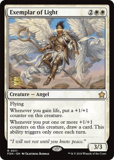 Exemplar of Light (Promos: Prerelease Cards) Light Play Foil