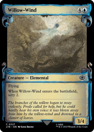 Willow-Wind (Showcase Scrolls) (Universes Beyond: The Lord of the Rings: Tales of Middle-earth) Near Mint