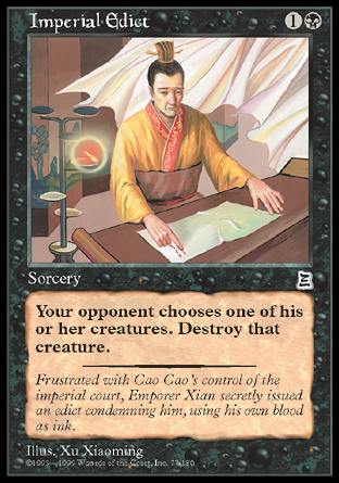 Imperial Edict (Portal Three Kingdoms) Near Mint