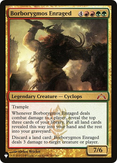 Borborygmos Enraged (The List) Near Mint
