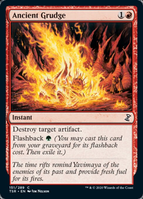 Ancient Grudge (Time Spiral Remastered) Light Play Foil