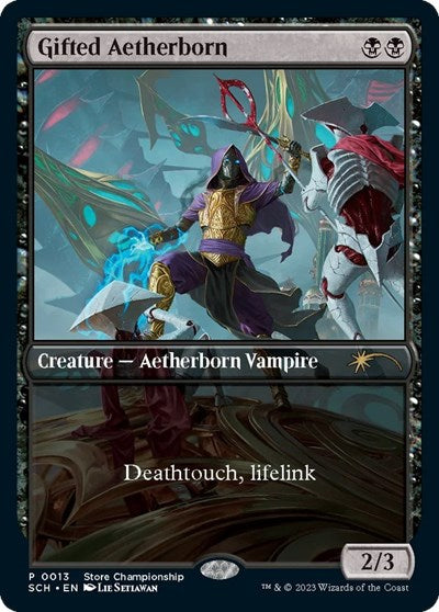 Gifted Aetherborn (Promos: Game Day and Store Championship) Light Play
