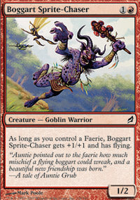 Boggart Sprite-Chaser (Lorwyn) Light Play Foil