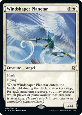 Windshaper Planetar (Commander Legends: Battle for Baldur's Gate) Light Play Foil