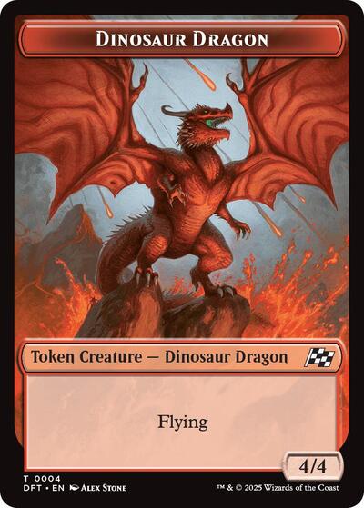 Dinosaur Dragon   Treasure Double Sided Token|0|0|0.00