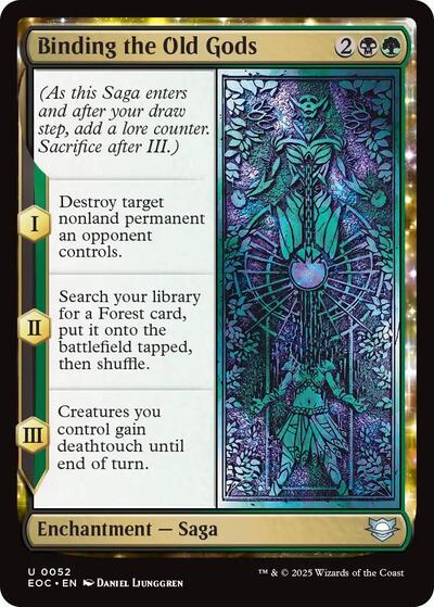 Binding the Old Gods (Commander: Edge of Eternities) Near Mint