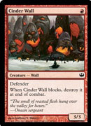 Cinder Wall (Duel Decks: Knights vs Dragons) Medium Play