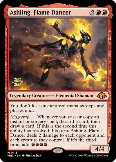 Ashling, Flame Dancer (Promos: Prerelease Cards) Near Mint Foil