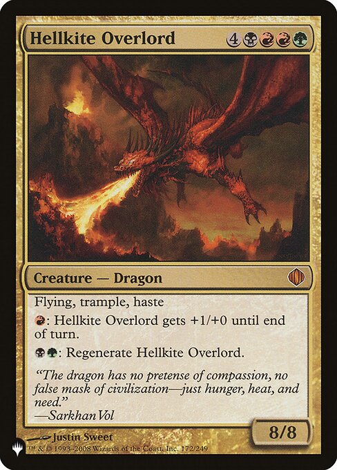 Hellkite Overlord (The List) Near Mint