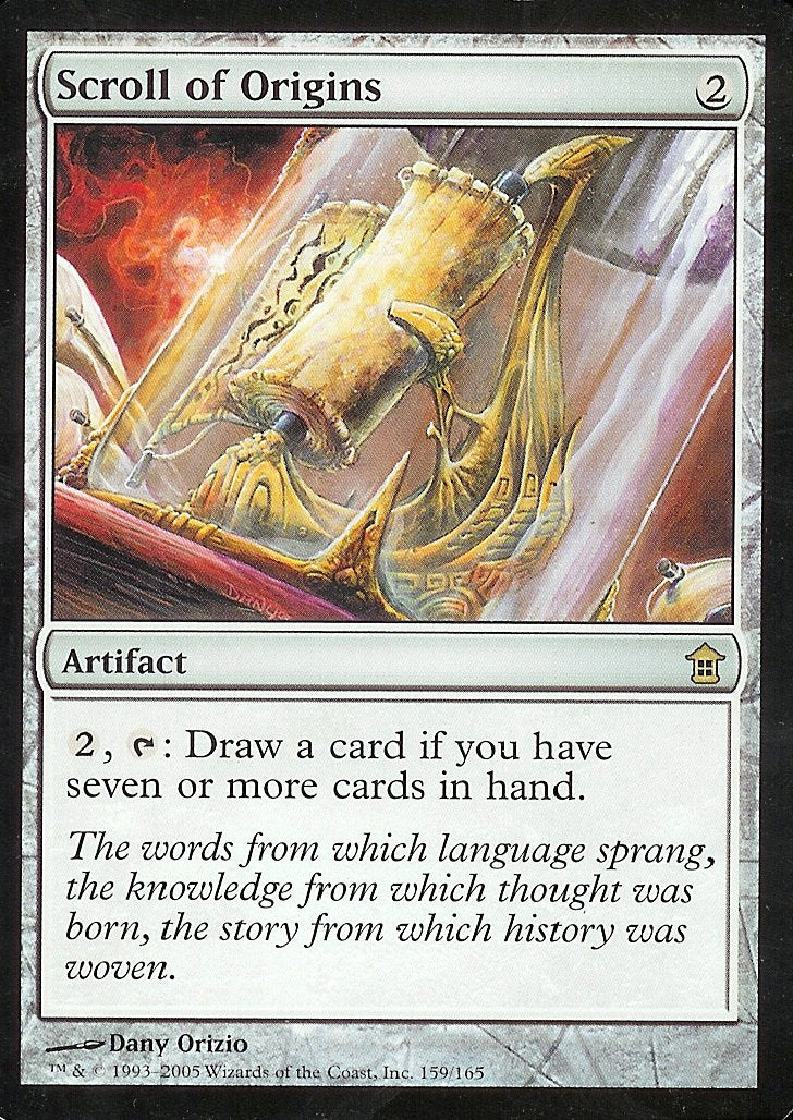 Scroll of Origins (Saviors of Kamigawa) Medium Play