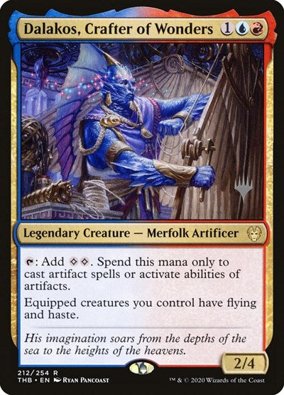 Dalakos, Crafter of Wonders (Promo Pack: Theros Beyond Death) Near Mint