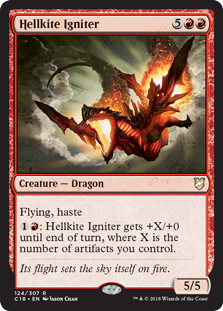 Hellkite Igniter (Commander 2018) Medium Play
