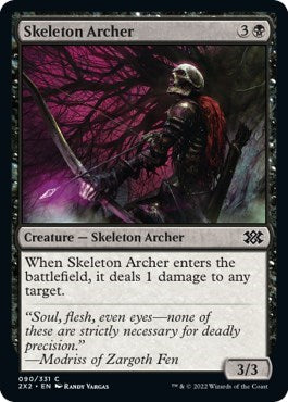 Skeleton Archer (Double Masters 2022) Near Mint Foil