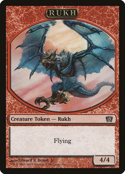Rukh Token (8th) (Promos: Magic Player Rewards) Light Play
