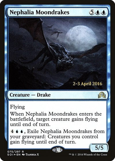 Nephalia Moondrakes (Promos: Prerelease Cards) Light Play Foil
