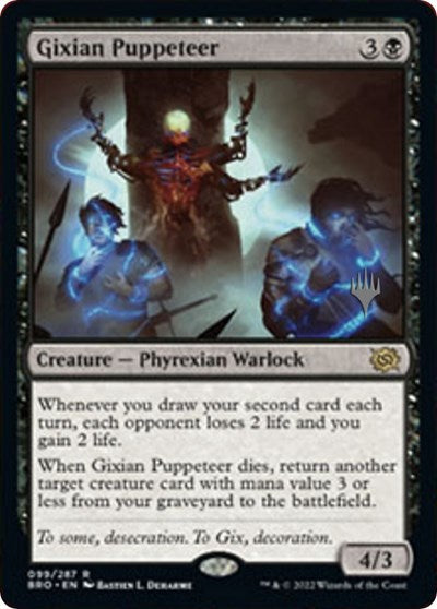 Gixian Puppeteer (Promo Pack: The Brothers War) Near Mint Foil